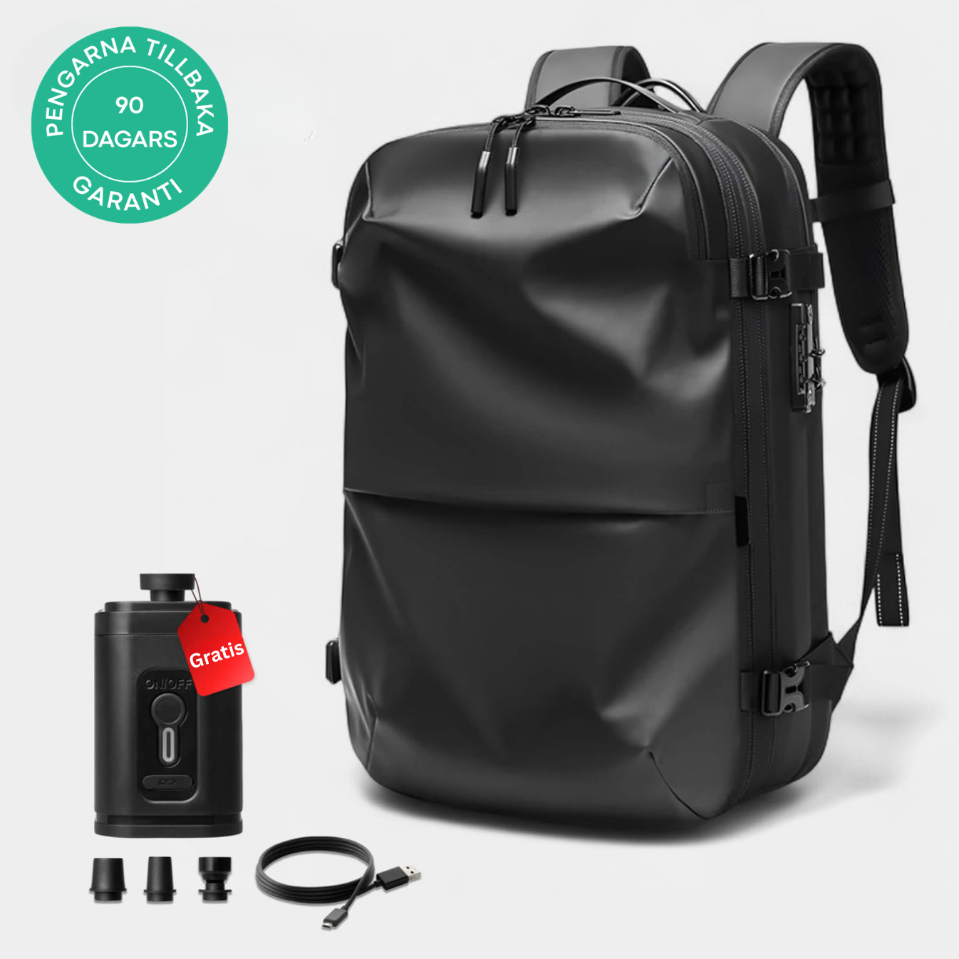 Minimalistisk resryggsäck (60L)